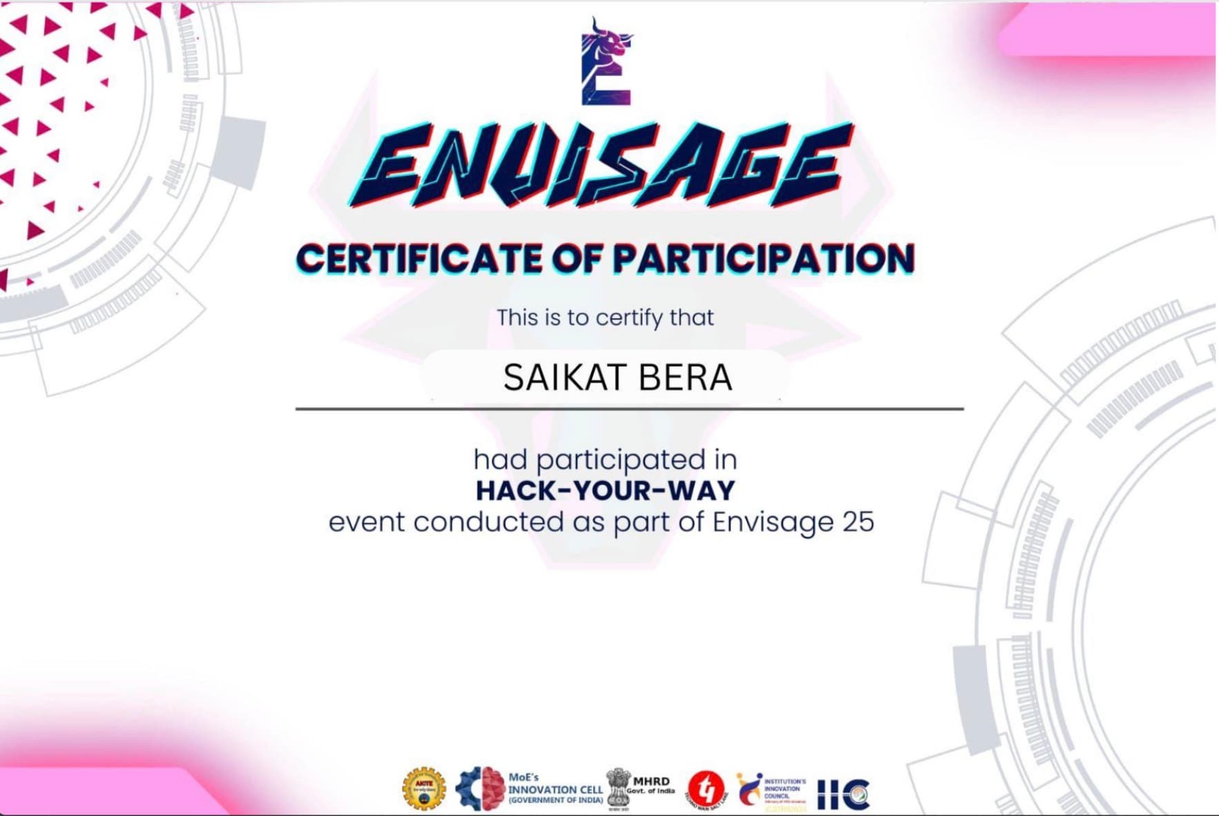 Hack Your Way - Envisage '25