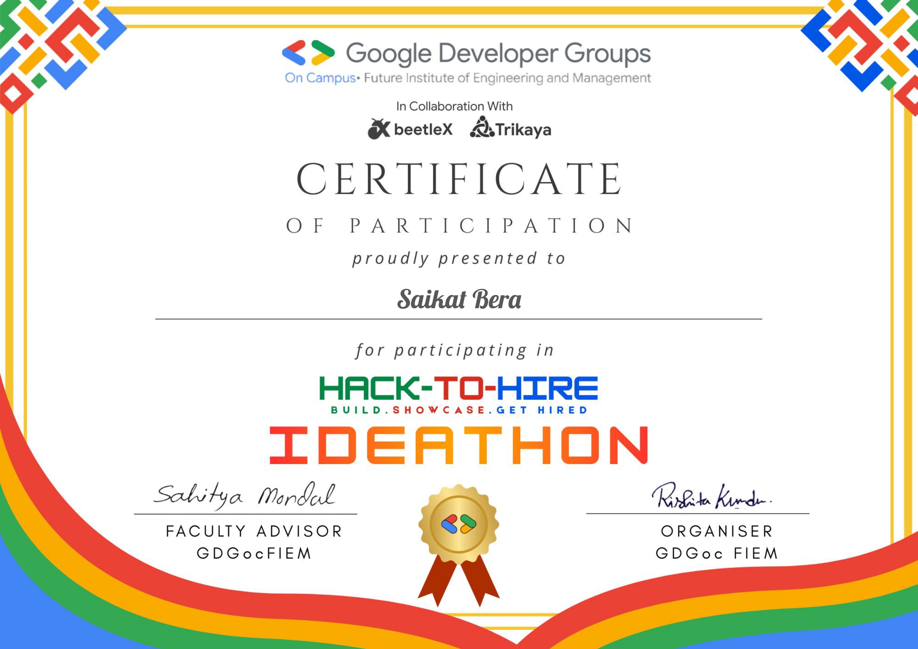 IDEATHON (HACK-TO-HIRE)